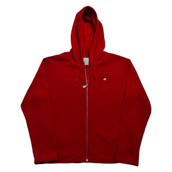 Calvin Klein Jeans Other - Calvin Klein Jeans Red Hoodie Jacket